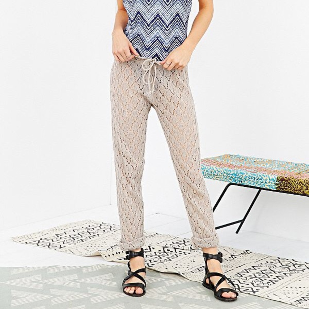 UO Crochet Beach Pant